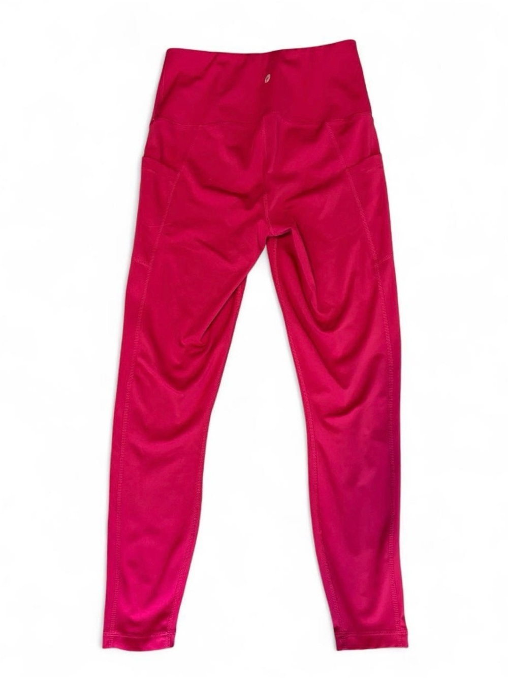 90 Degree By Reflex Bright Pink High-Rise Leggings - Picture 4 of 4